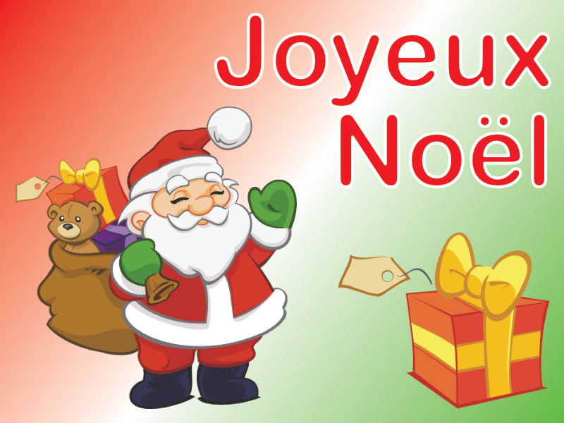 Père Noël et Cadeau